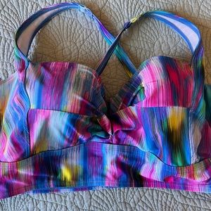 Torrid Bikini Top, Size 2, Multi-Color
